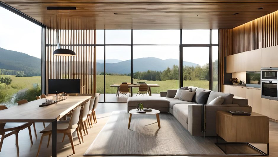 Design modern pentru case din lemn: Idei și inspirație